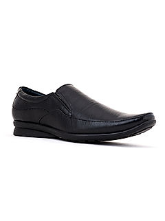 KHADIM Black Formal Slip On Shoe for Men (2832416)