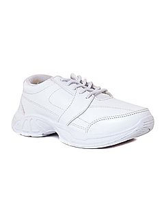 KHADIM White School Sports Shoes for Boys - 8-13 yrs (2892651)