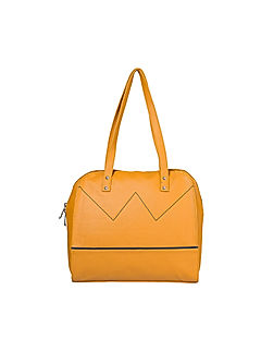 Khadim Mustard Yellow Handbag for Women (4513838)