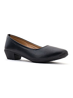 KHADIM Black Formal Pump Shoe Heels for Women (3571506)