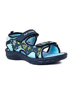 KHADIM Adrianna Navy Blue Floaters Kitto Sandal for Girls - 5-10 yrs (2894249)