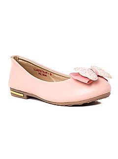 KHADIM Adrianna Pink Ballerina Casual Shoe for Girls - 4.5-12 yrs (5340575)