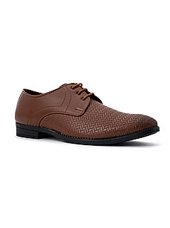 KHADIM Brown Formal Derby Shoe for Men (7236273)