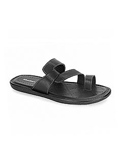 KHADIM Black Casual Slip On Sandal for Men (3361296)