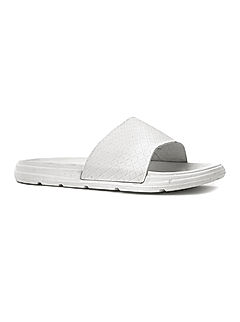 KHADIM Pro White Casual Mule Slide Slippers for Men (3361471)