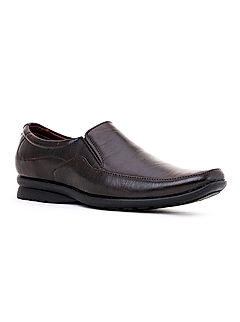 KHADIM Brown Formal Slip On Shoe for Men (2832414)