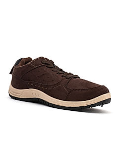 KHADIM Turk Brown Outdoor Sneakers for Men (5198734)