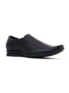 KHADIM Black Formal Slip On Shoe for Men (2832416)