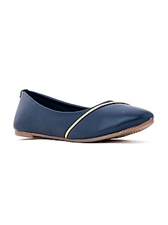 KHADIM Cleo Navy Blue Ballerina Casual Shoe for Women (5160959)