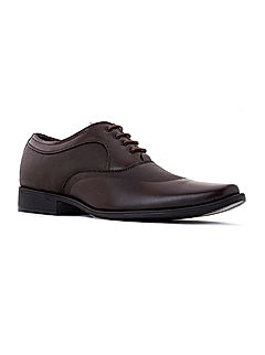 KHADIM Lazard Brown Leather Formal Oxford Shoe for Men (5180214)