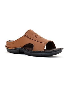 KHADIM Softouch Brown Casual Mule Slip On Sandal for Men (9361033)