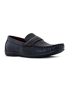 KHADIM Lazard Black Loafers Casual Shoe for Men (2590046)