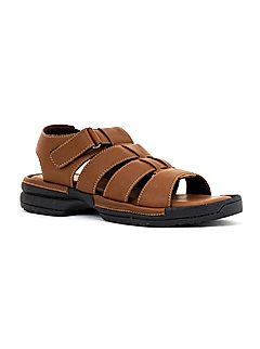 KHADIM Softouch Brown Casual Roman Sandal for Men (9466343)
