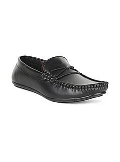 KHADIM Lazard Black Moccasins Casual Shoe for Men (3350546)