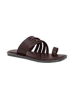 KHADIM Lazard Brown Casual Slip On Sandal for Men (6550053)