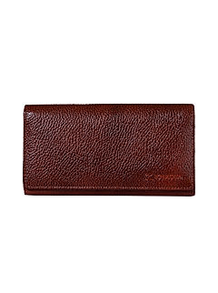 Khadim Brown Clutch Bag Wallet for Women (3483715)