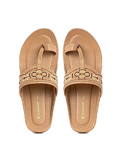 Khadims best sale kolhapuri chappal