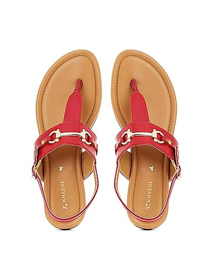 Khadims Flat Sandals for Ladies Available at an Attractive Price