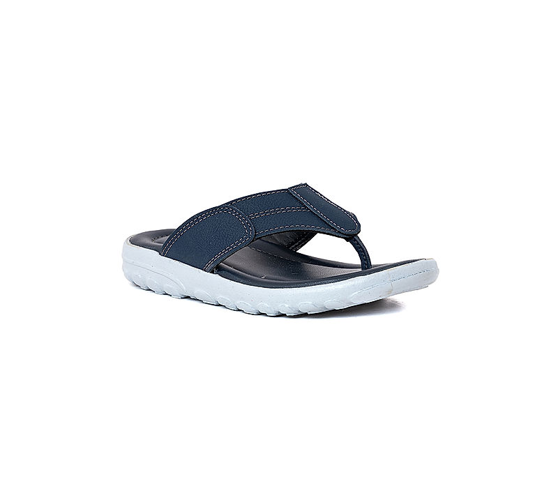 KHADIM Pedro Navy Blue Casual Flip Flops for Boys - 5-13 yrs (1701509)