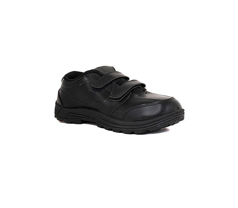 KHADIM Black School Sports Shoes for Boys - 4-7.5 yrs (2893336)