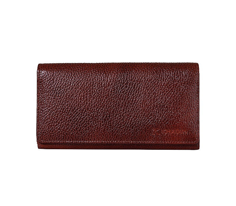 Khadim Brown Clutch Bag Wallet for Women (3483715)