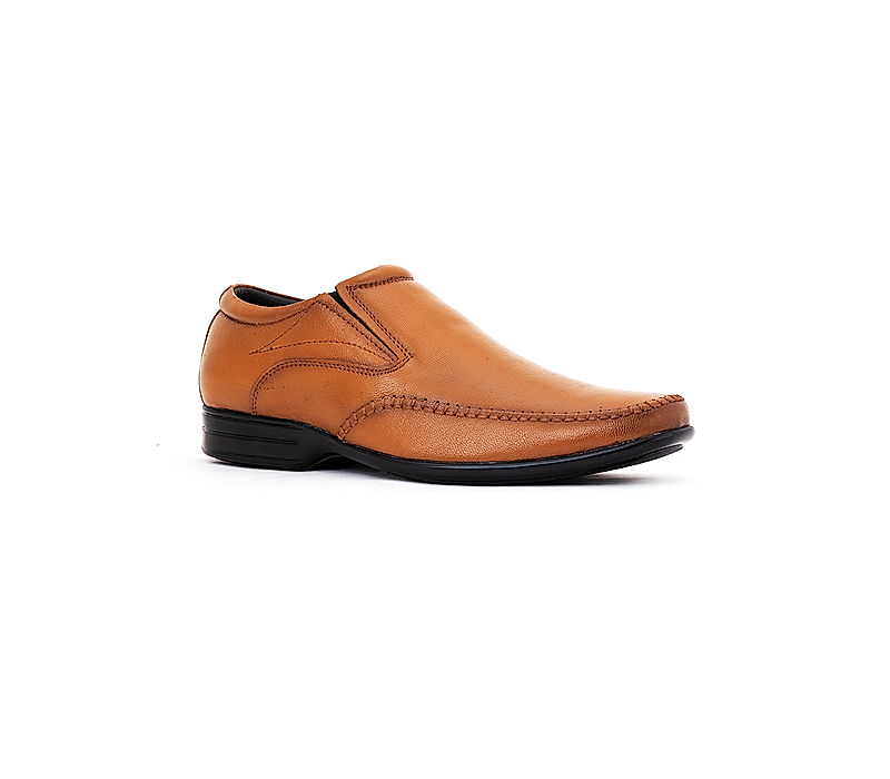 KHADIM British Walkers Brown Leather Formal Slip On Shoe for Men (3592383)