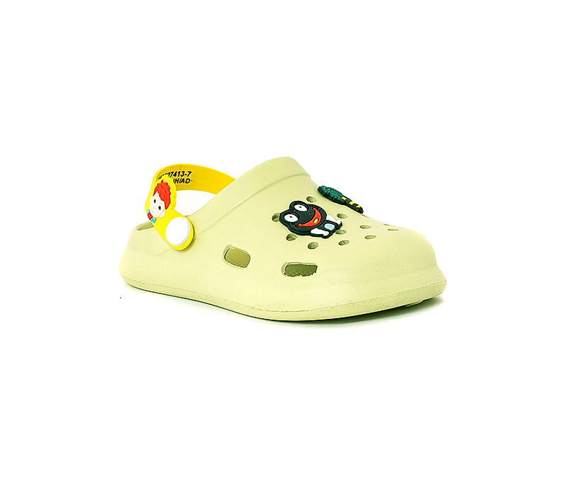 KHADIM Pedro Green Washable Clog Sandal for Boys - 4-7.5 yrs (4132277)