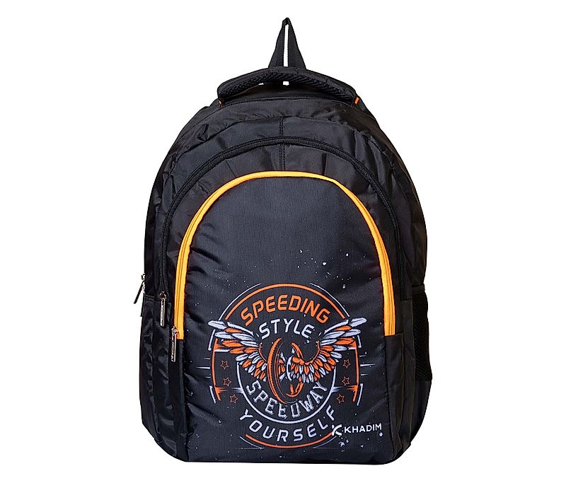 Khadim Black Casual Backpack for Men (4514956)