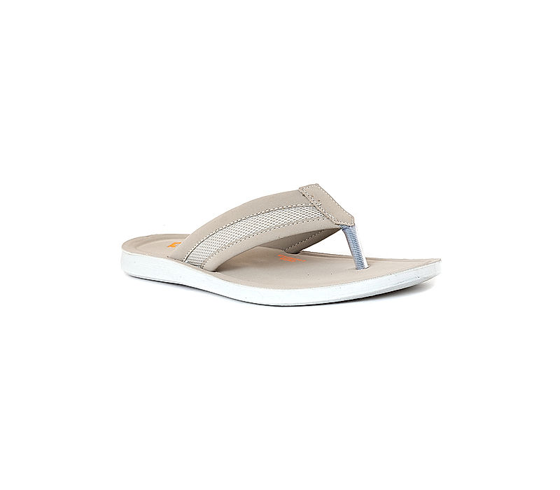 KHADIM Grey Casual Flip Flops for Men (4731592)