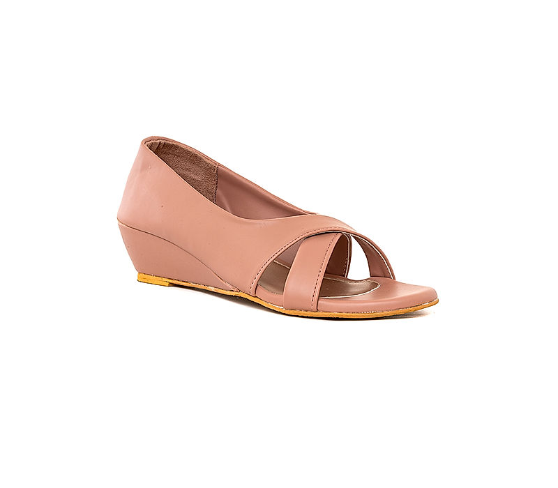 KHADIM Sharon Pink Wedge Heel Sandal for Women (5161205)