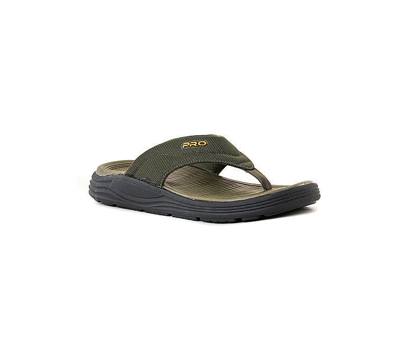 KHADIM Pro Green Casual Flip Flops for Men (5191577)