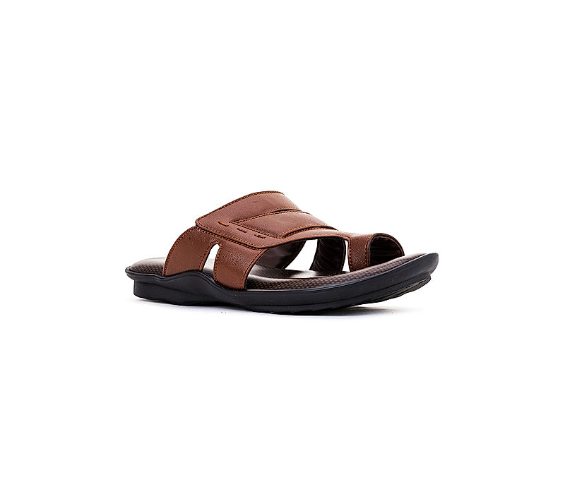 KHADIM Lazard Brown Casual Slip On Sandal for Men (5240384)