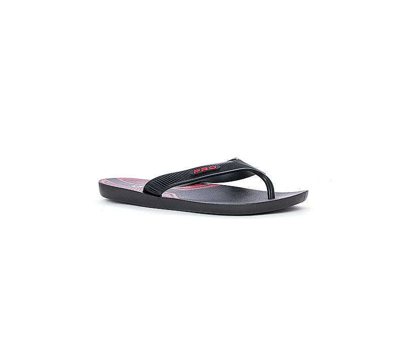 KHADIM Pro Black Washable Slippers for Men (5330786)