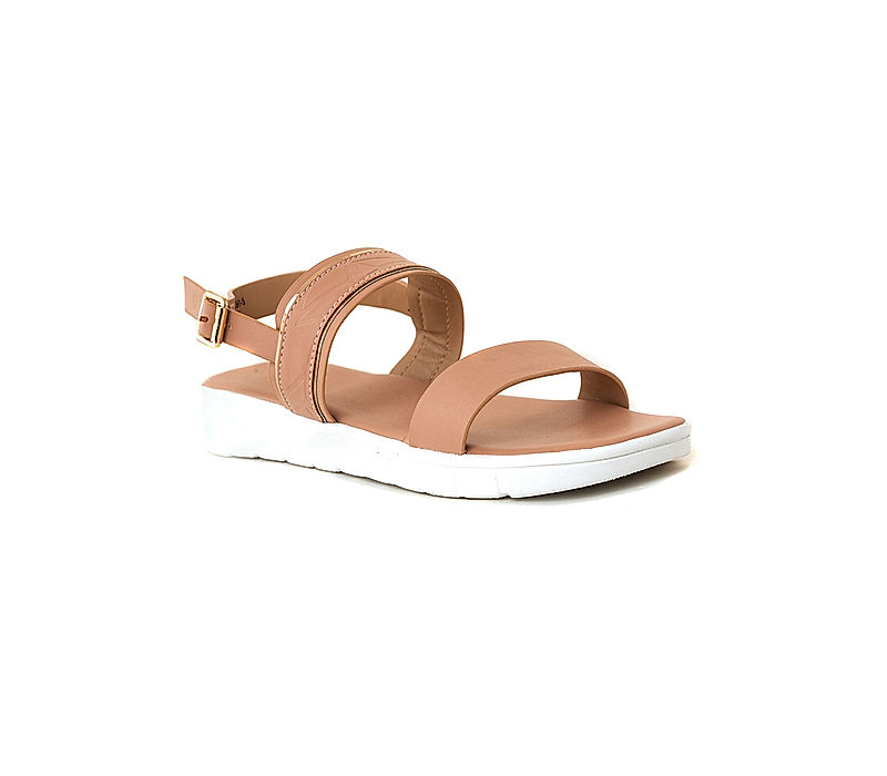 KHADIM Cleo Pink Flat Sandal for Women (5611005)