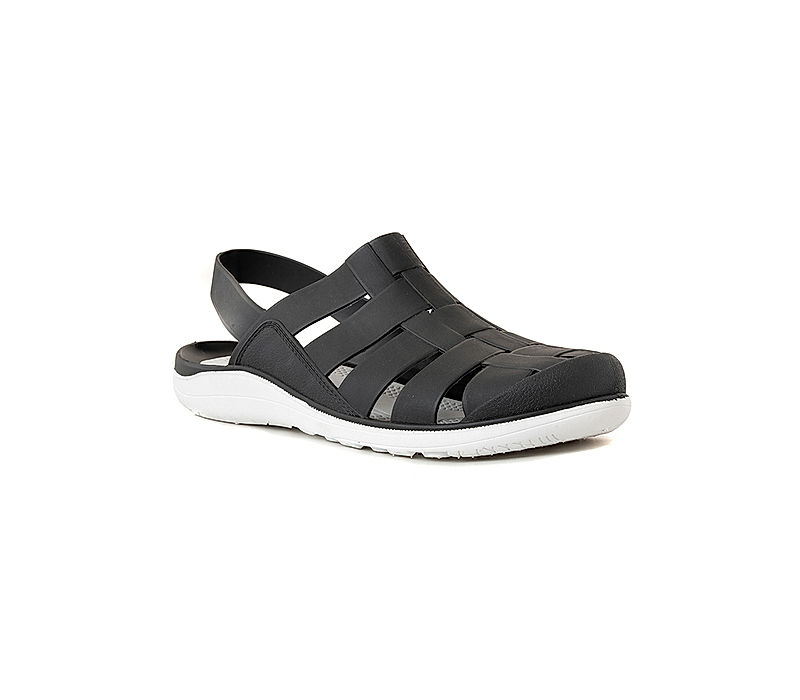 KHADIM Black Washable Clog Sandal for Men (6320016)