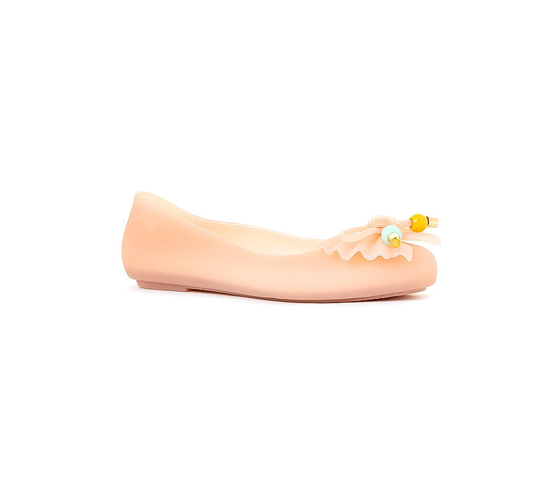KHADIM Waves Rose Gold Washable Ballerina Casual Shoe for Women (6790098)