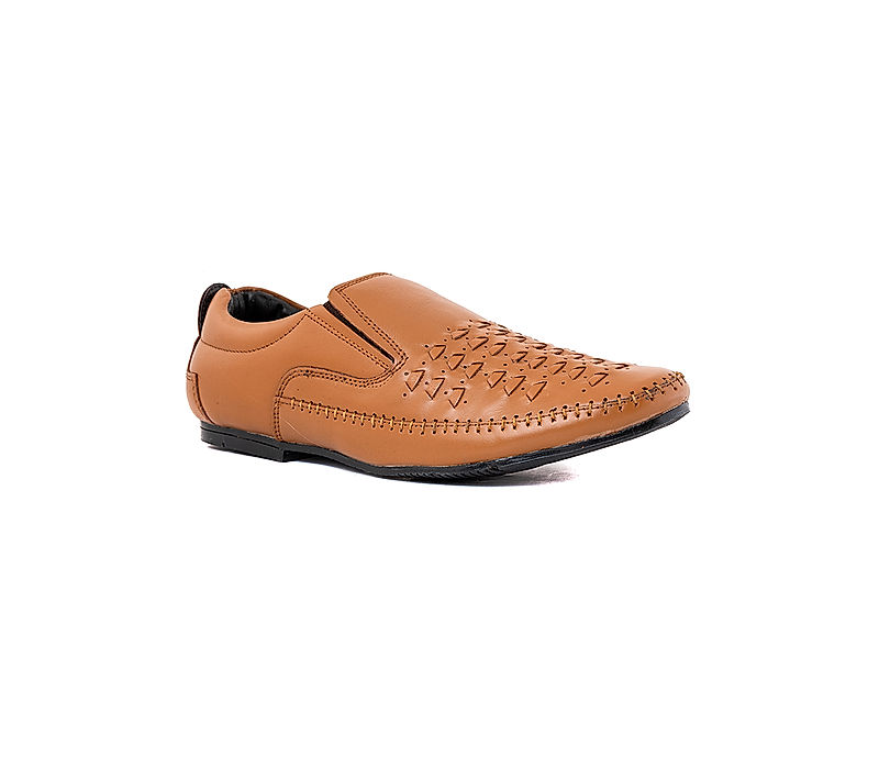 KHADIM Lazard Brown Leather Loafers Casual Shoe for Men (6940073)