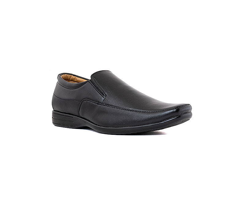 KHADIM Black Formal Slip On Shoe for Men (7236456)