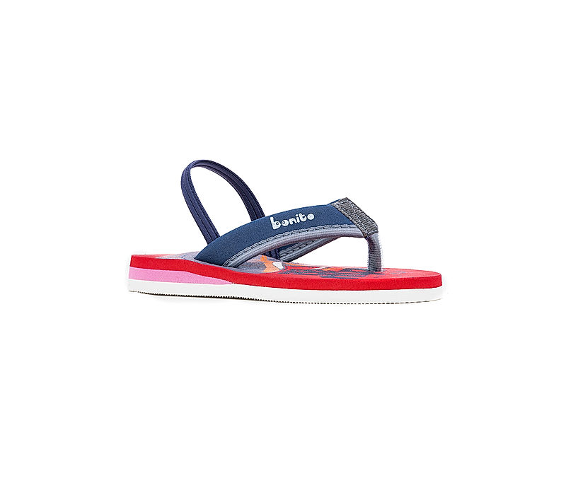 KHADIM Bonito Navy Blue Casual Slingback Slippers for Kids - 2-4.5 yrs (7281525)