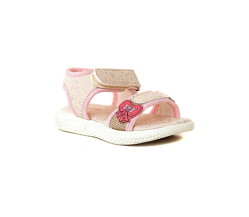 KHADIM Bonito Pink Flat Sandal for Baby Girls (7281835)