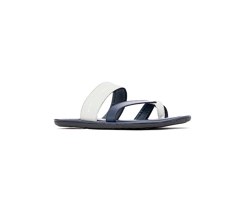 KHADIM Navy Blue Casual Slip On Sandal for Men (5150579)