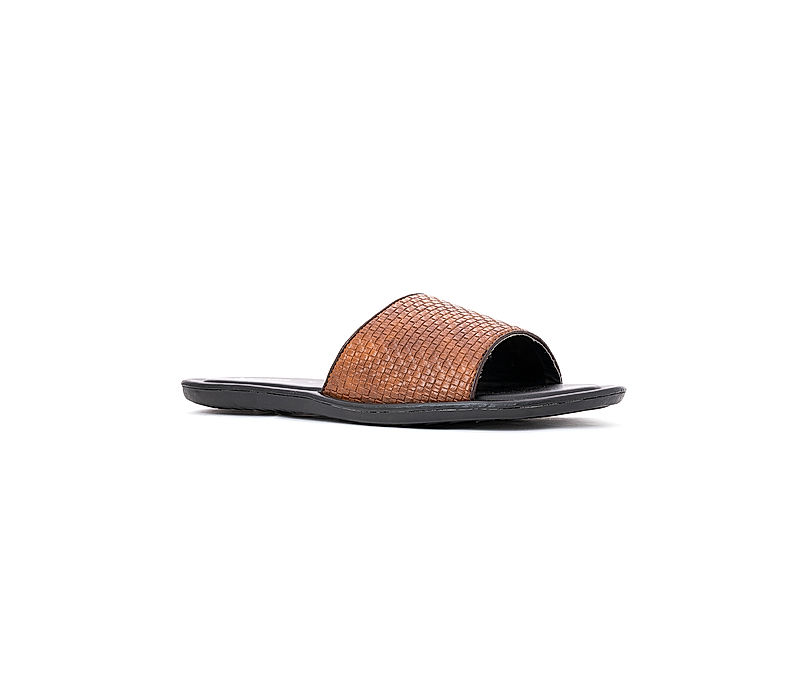 KHADIM Brown Casual Mule Slip On Sandal for Men (5150593)