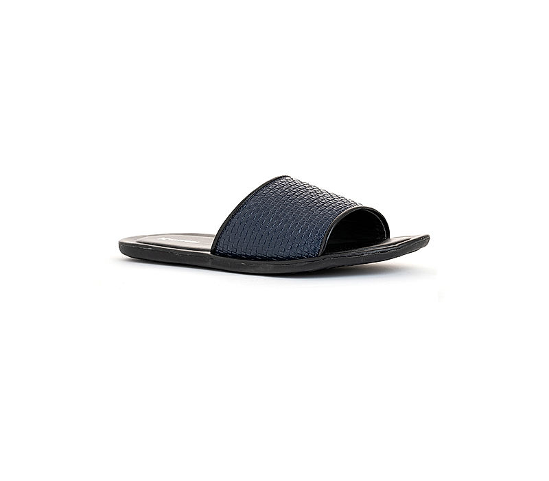 KHADIM Navy Blue Casual Mule Slip On Sandal for Men (5150599)