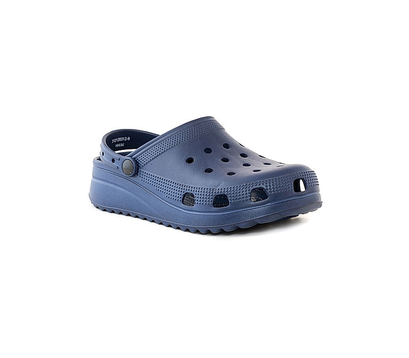 KHADIM Waves Navy Washable Clog Sandal for Men (3121209)