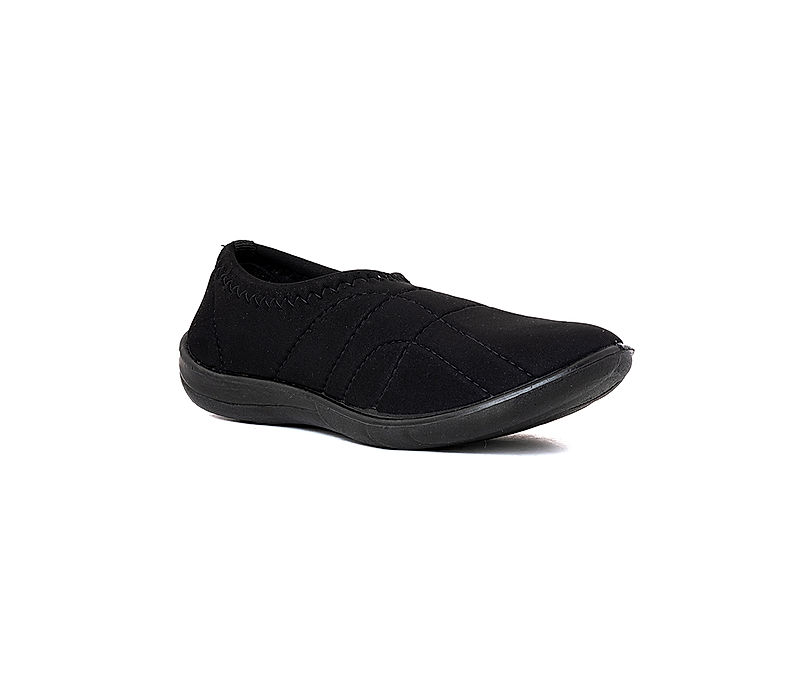 KHADIM Black Slip On Casual Shoe for Women (2481756)