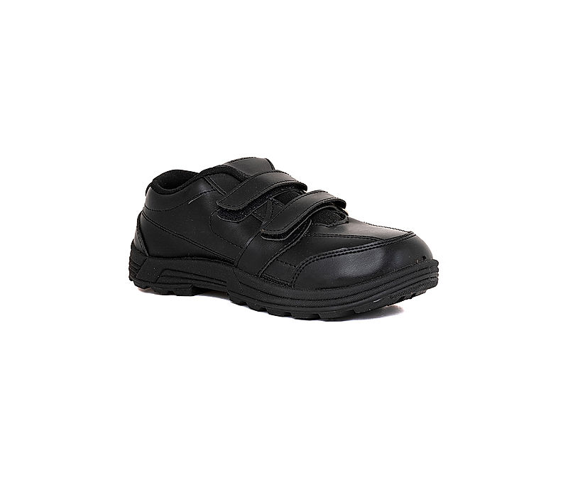 KHADIM Black School Sports Shoes for Boys - 2-3.5 yrs (2893326)