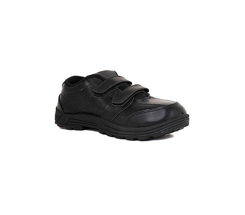 KHADIM Black School Sports Shoes for Boys - 2.5-4.5 yrs (2893356)