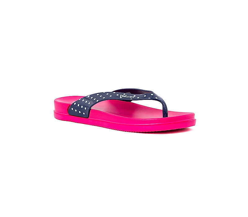 KHADIM Waves Pink Washable Thong Slippers for Women (5330335)