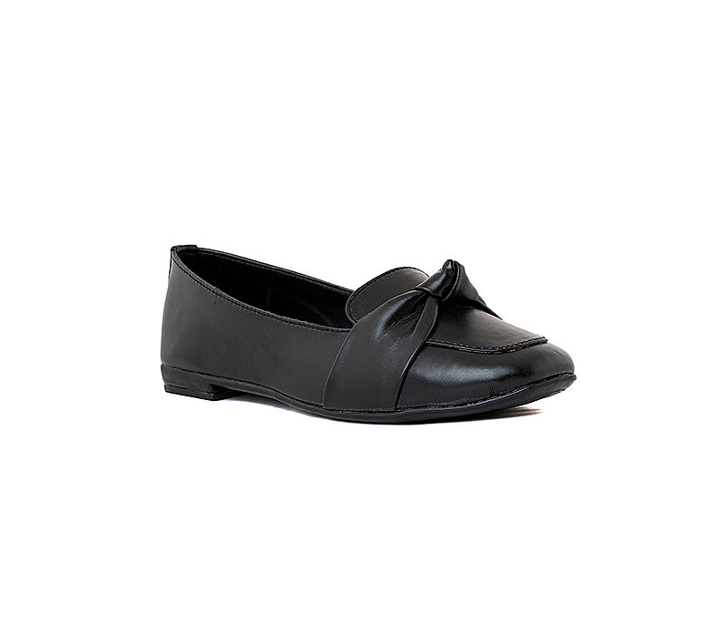 KHADIM Black Loafers Casual Shoe for Women (2708826)