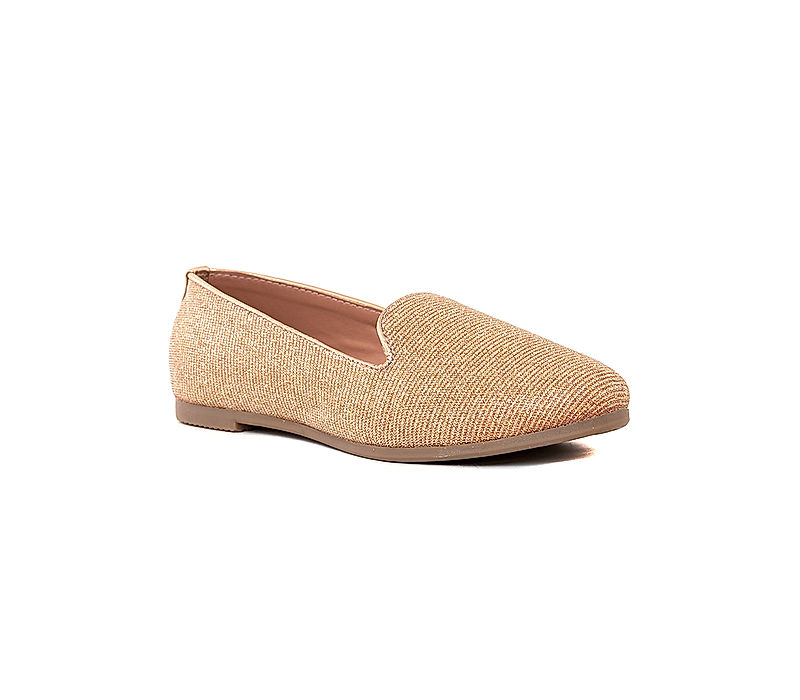 KHADIM Rose Gold Loafers Casual Shoe for Women (2708835)